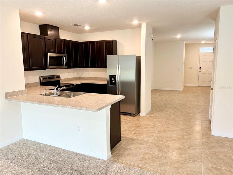 Furnished interior view inside a new home in Villamar, Winter Haven (Image 3). Furnished interior view inside a new home in Villamar, Winter Haven (Image 3).