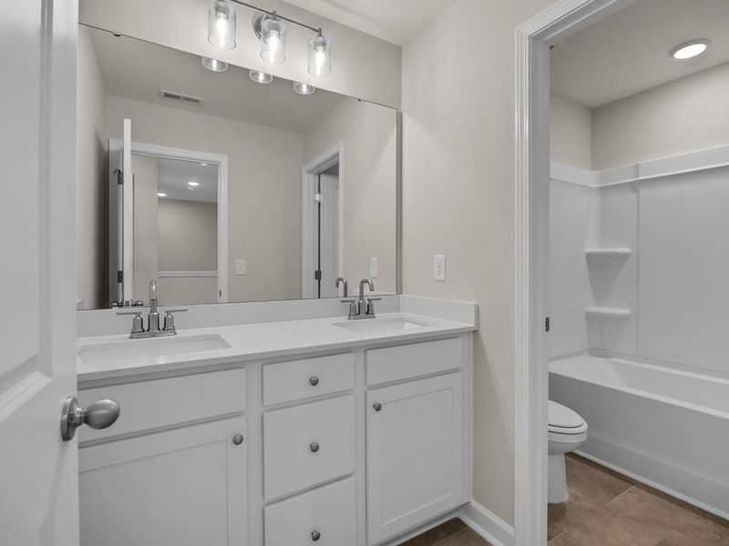 Furnished interior view inside a new home in Camden Park, Knightdale (Image 15).