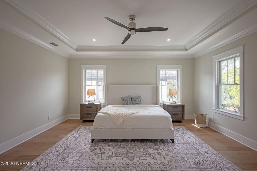 Furnished interior view inside a new home in , Jacksonville (Image 95).