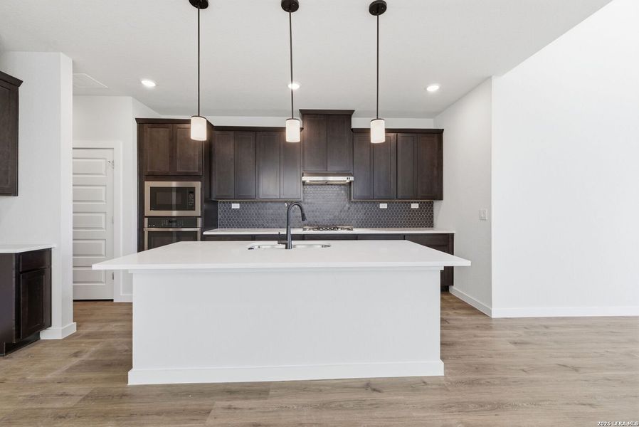 Furnished interior view inside a new home in Talley Fields, San Antonio (Image 7).