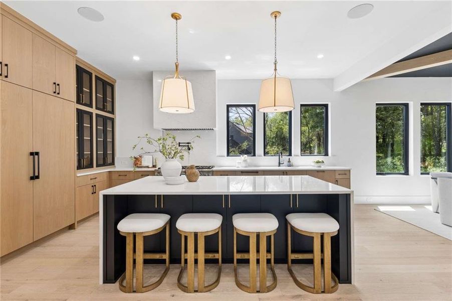 Furnished interior view inside a new home in , Roswell (Image 8).