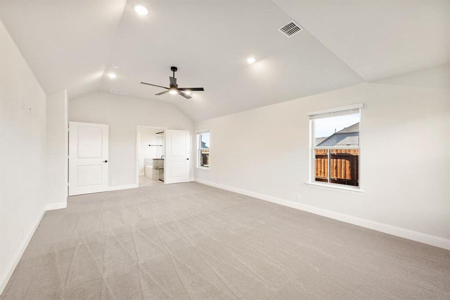 Spacious, unfurnished interior of a new home in Star Ranch Classic 50, Godley (Image 32). Spacious, unfurnished interior of a new home in Star Ranch Classic 50, Godley (Image 32).