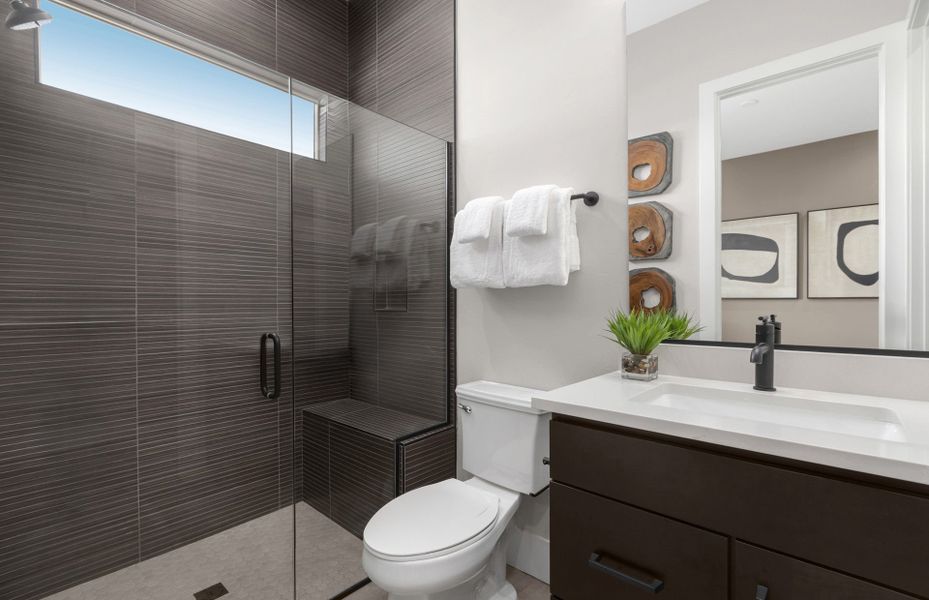 Representative furnished interior of a home built from the Parklane II by Pulte Homes in Saguaro Reserve - Majesty, Marana (Image 8).