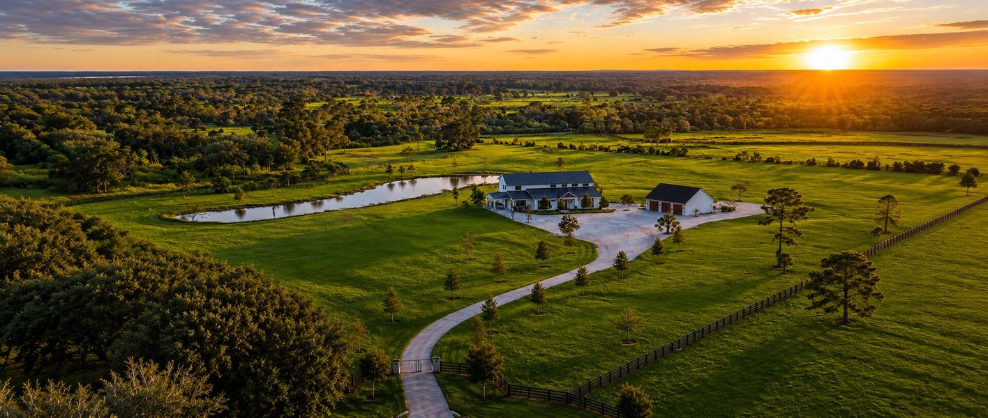 Sunset at MARTIN MANOR