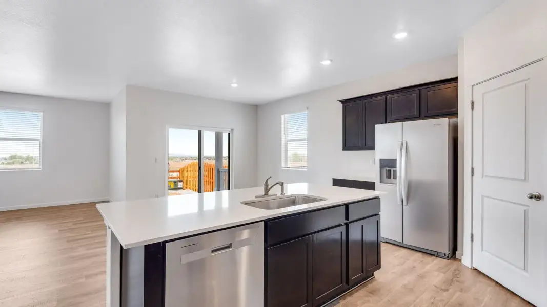 Furnished interior view inside a new home in Lakeside Canyon, Mead (Image 6).