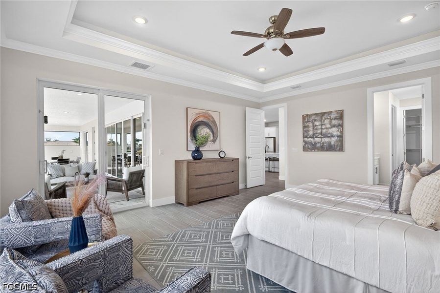 Furnished interior view inside a new home in Cape Coral, Cape Coral (Image 7).