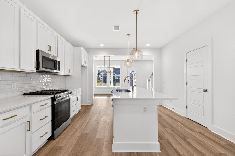 Furnished interior view inside a new home in , Summerville (Image 8).