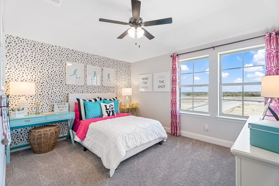 Representative furnished interior of a home built from the Rainier by Beazer Homes in Whitewing Trails: Meadows 50', Princeton (Image 7).