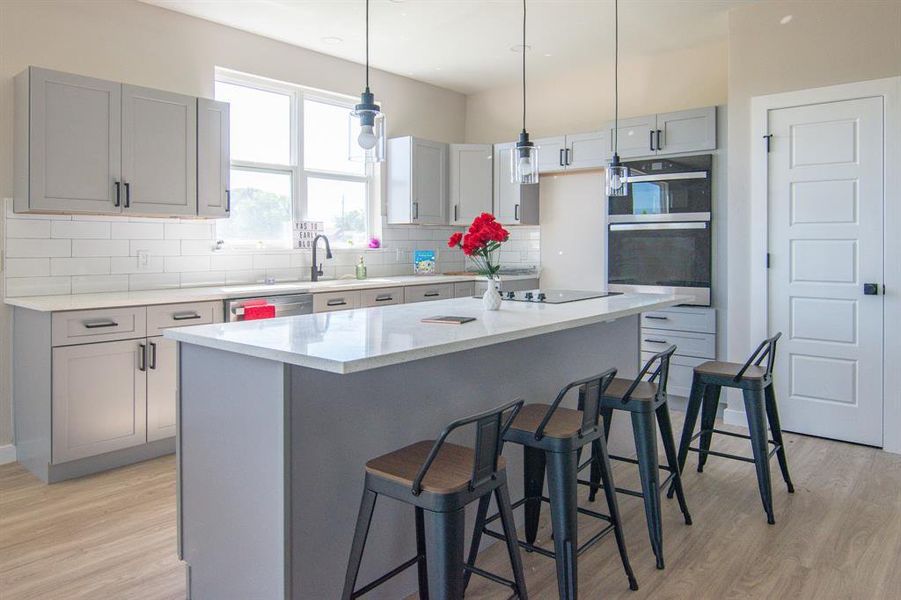 Furnished interior view inside a new home in , Early (Image 9).