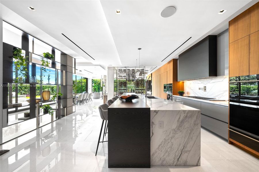 Furnished interior view inside a new home in , Miami (Image 8).