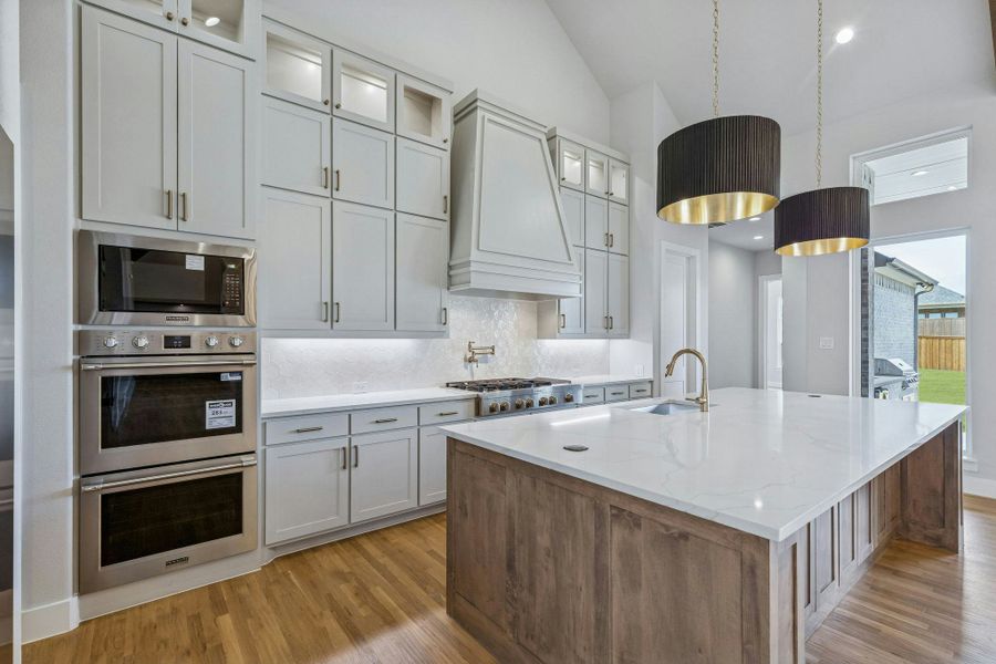 Furnished interior view inside a new home in The Vines, Haslet (Image 8).