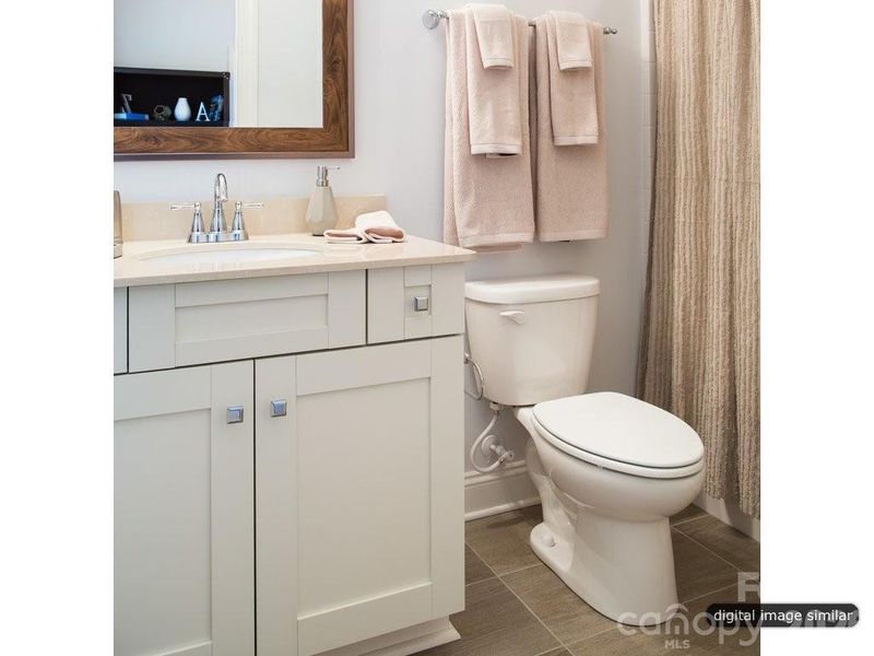 Furnished interior view inside a new home in , Fort Mill (Image 8).