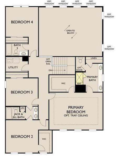 2D floor plan layout of this home in , Ravenel, SC (Image 5).