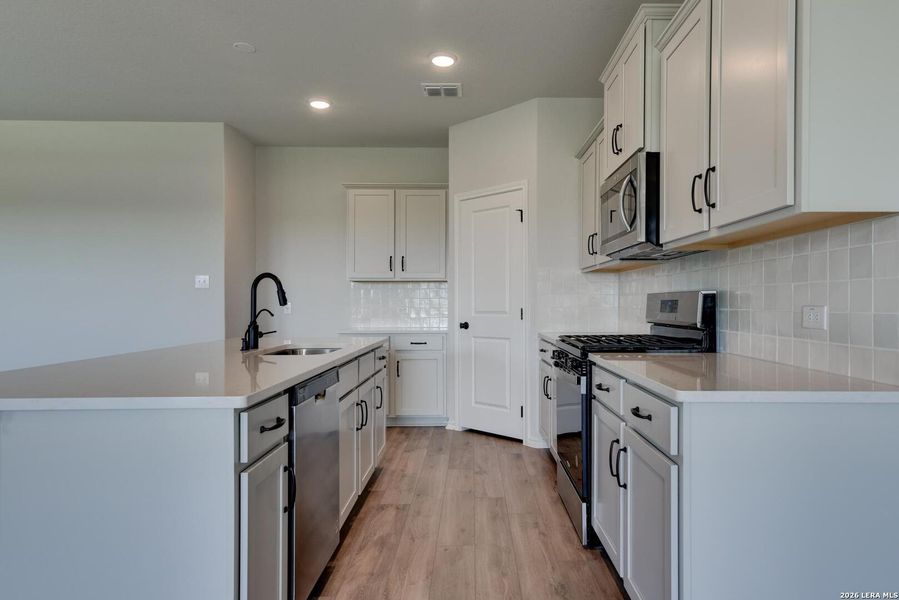 Furnished interior view inside a new home in Cordova Trails, Seguin (Image 8).