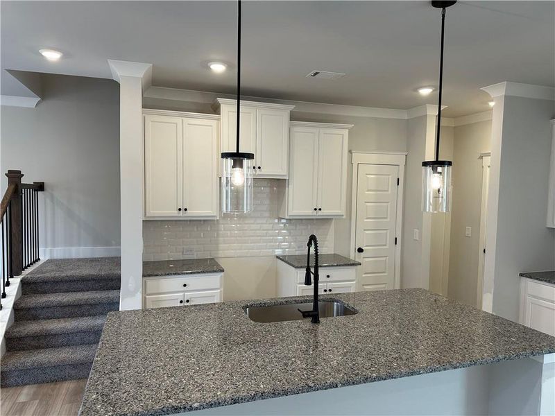 Furnished interior view inside a new home in Millstone at Mundy Mill, Gainesville (Image 12).