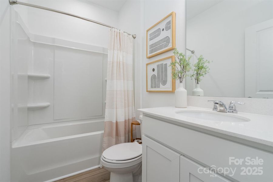 Furnished interior view inside a new home in Element Park, Charlotte (Image 20). Furnished interior view inside a new home in Element Park, Charlotte (Image 20).