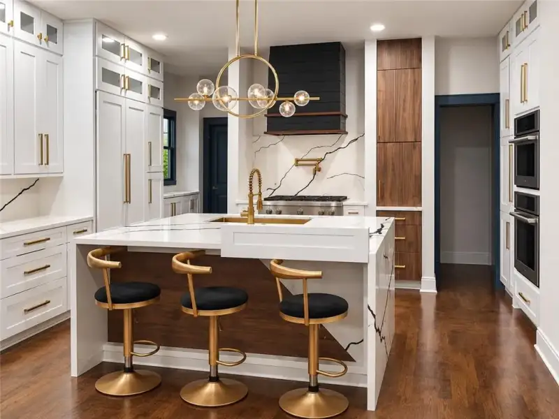Furnished interior view inside a new home in , Atlanta (Image 31).