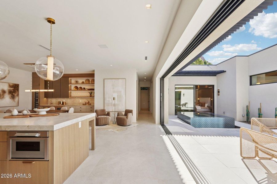 Seamless indoor - outdoor living