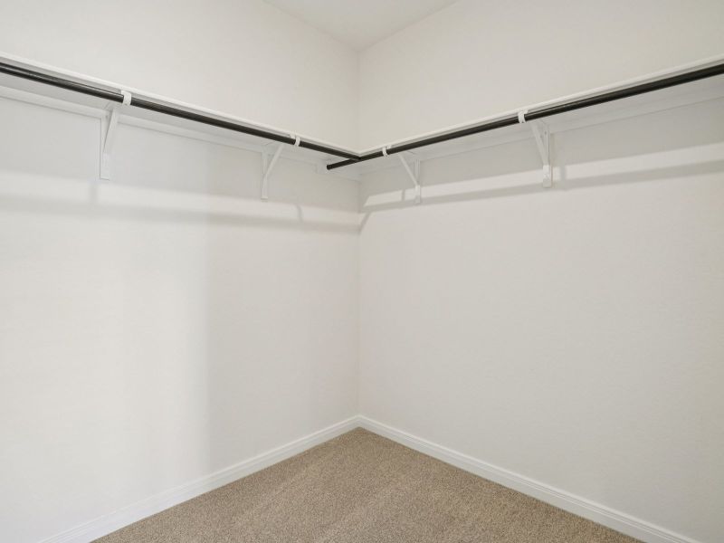 Spacious, unfurnished interior of a new home in Legendary Trails - Premier Series, Cibolo (Image 25).