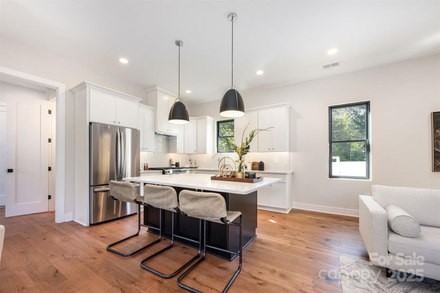 Furnished interior view inside a new home in , Charlotte (Image 9).