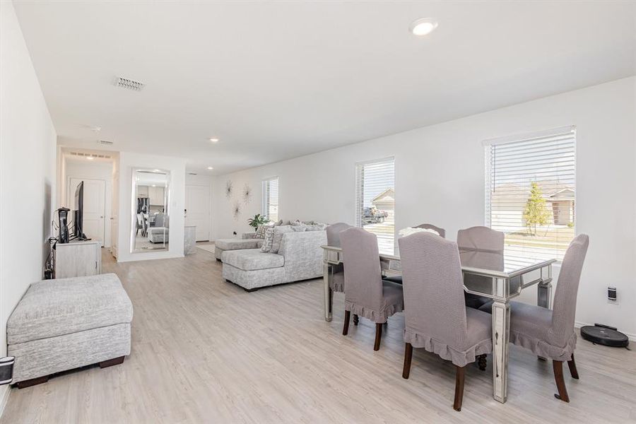 Furnished interior view inside a new home in Walden Pond: Cottage East, Forney (Image 11).