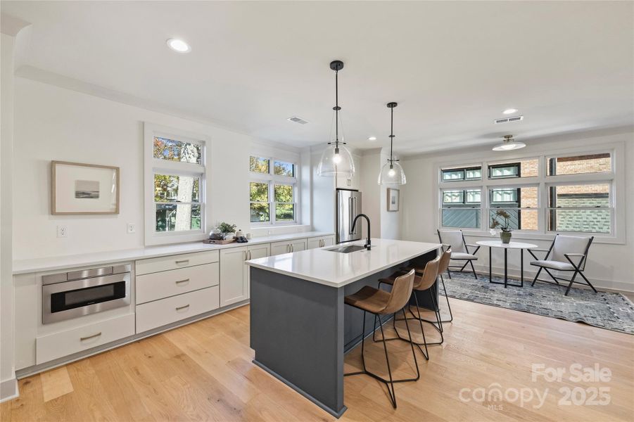 Furnished interior view inside a new home in , Charlotte (Image 7).
