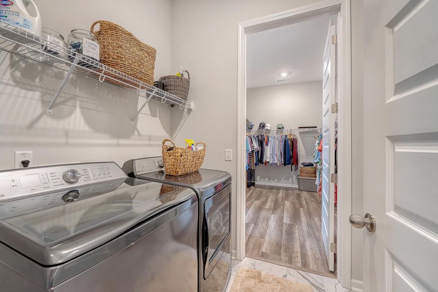 Furnished interior view inside a new home in Horizons at Summers Corner | 55+: The Estates, Summerville (Image 4).