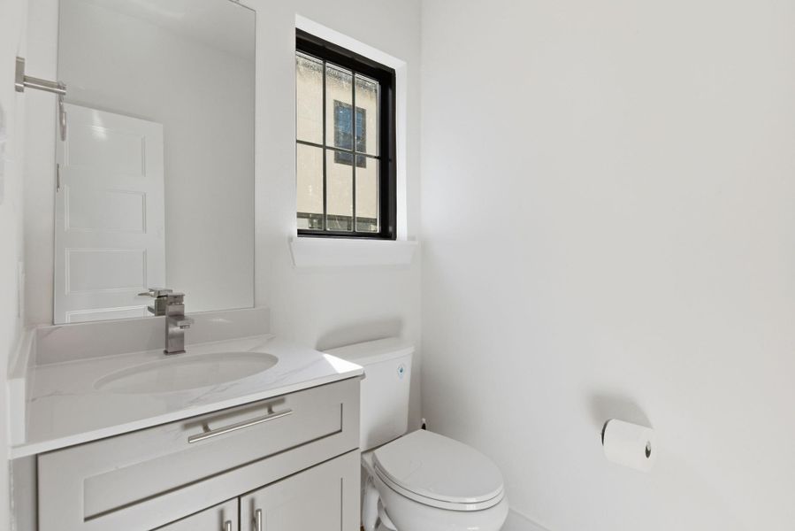 Conveniently located on the main living floor, perfect for guest use.