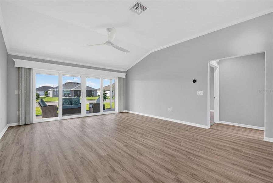 Spacious, unfurnished interior of a new home in , The Villages (Image 36). Spacious, unfurnished interior of a new home in , The Villages (Image 36).