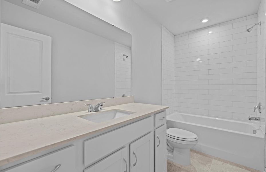 Furnished interior view inside a new home in Fox Hollow, Spartanburg (Image 10). Furnished interior view inside a new home in Fox Hollow, Spartanburg (Image 10).