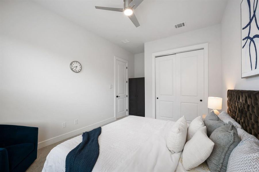 Furnished interior view inside a new home in , Van Alstyne (Image 18).