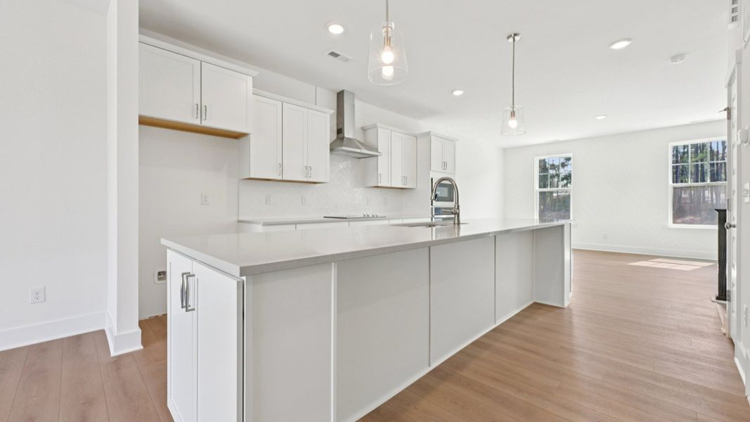Furnished interior view inside a new home in Bayberry, Raleigh (Image 15).