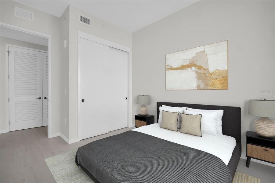 Furnished interior view inside a new home in , St. Petersburg (Image 17).