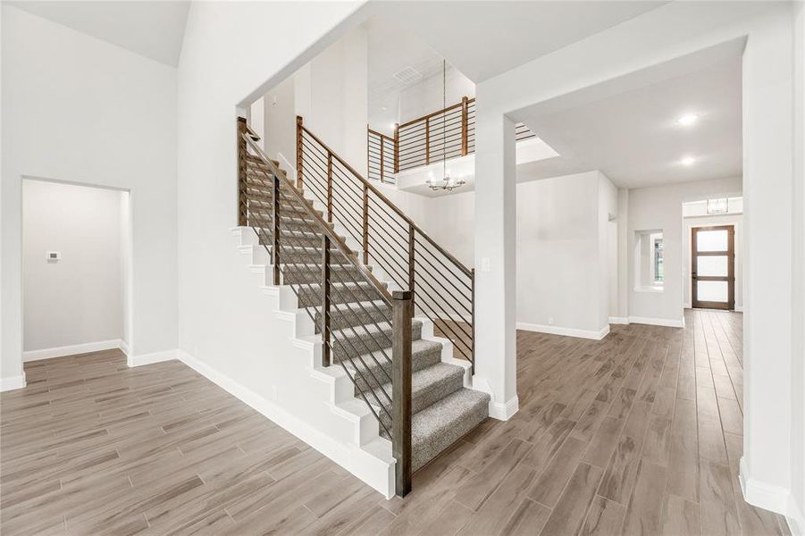 Spacious, unfurnished interior of a new home in Villages of Walnut Grove, Midlothian (Image 36).