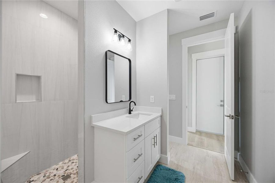 Furnished interior view inside a new home in , Port Charlotte (Image 47).