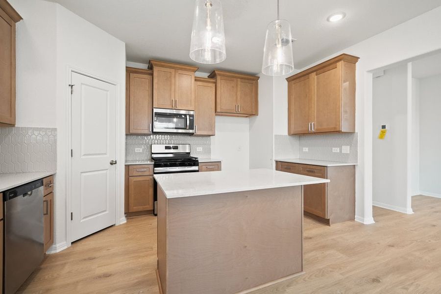 Furnished interior view inside a new home in The Hills of Bear Creek, Manchaca (Image 28).