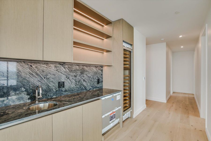 Furnished interior view inside a new home in The Modern Austin Residences, Austin (Image 5). Furnished interior view inside a new home in The Modern Austin Residences, Austin (Image 5).