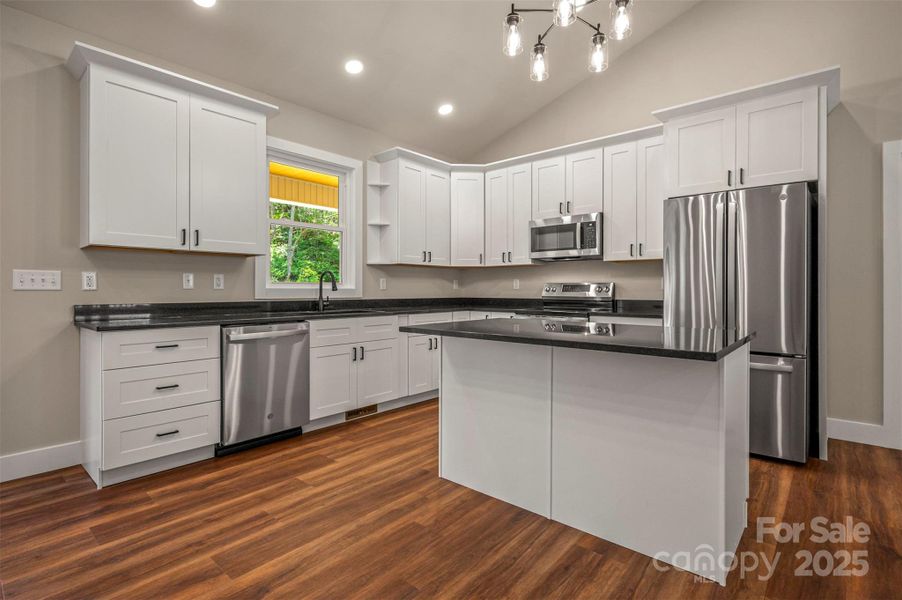 Furnished interior view inside a new home in , Flat Rock (Image 5).