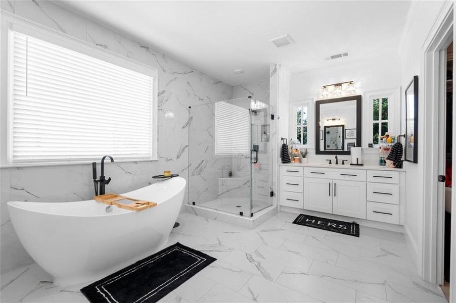 Furnished interior view inside a new home in , Smyrna (Image 4).