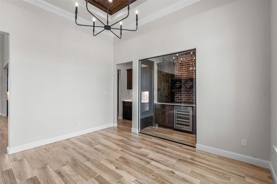 Furnished interior view inside a new home in , Aledo (Image 24). Furnished interior view inside a new home in , Aledo (Image 24).