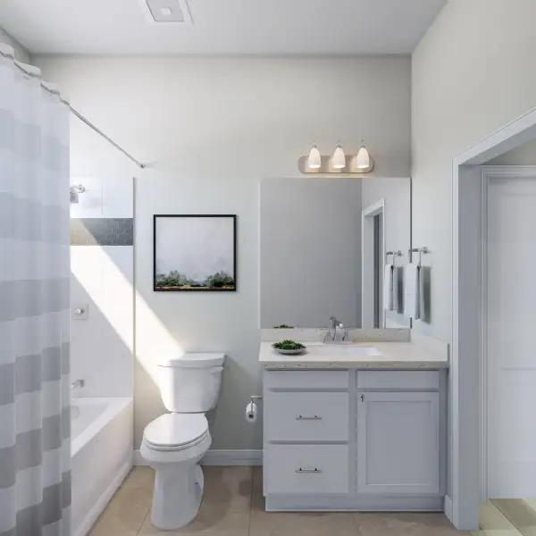 Furnished interior view inside a new home in Evergrove, Richmond (Image 18).