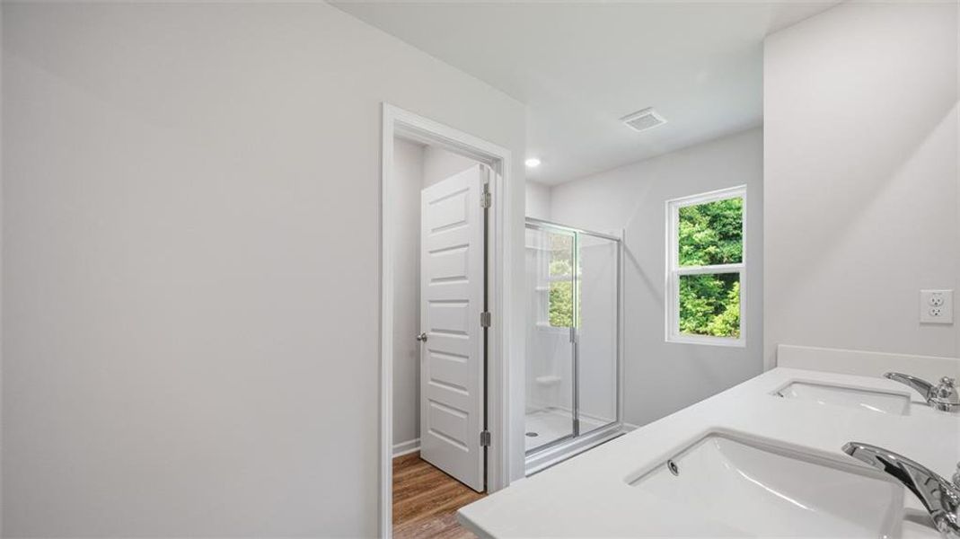 Furnished interior view inside a new home in Brookland Commons, Monroe (Image 8).