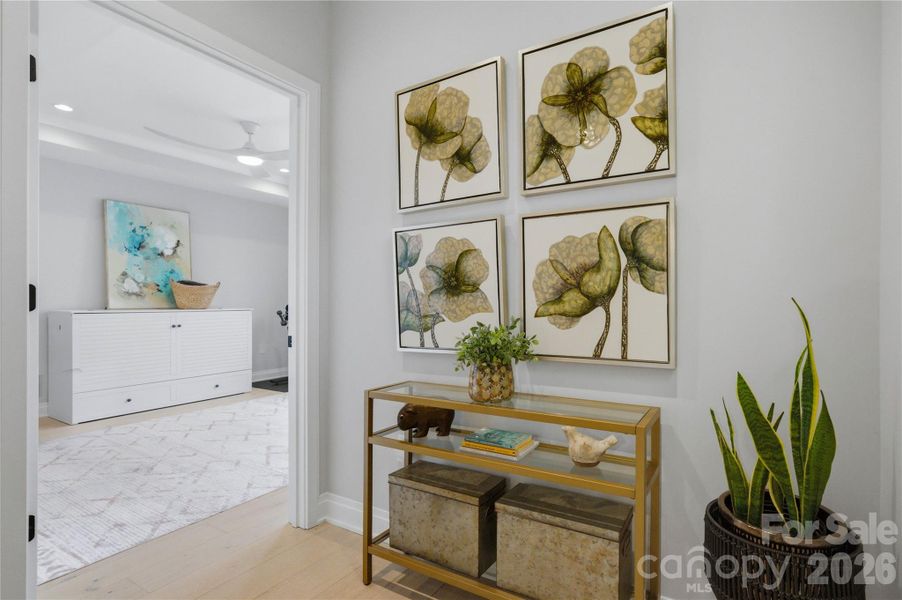 Furnished interior view inside a new home in , Charlotte (Image 36).