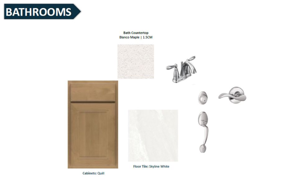 Sample of building materials used in homes in The Preserve at Bannon Lakes, St. Augustine (Image 20).