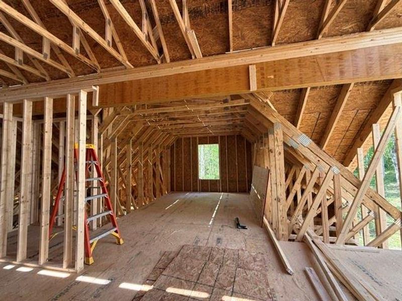 In-progress construction of a new home in , Jasper, GA (Image 32).