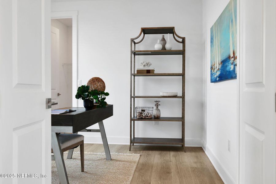 Furnished interior view inside a new home in Seaside Vista, St. Augustine (Image 38).