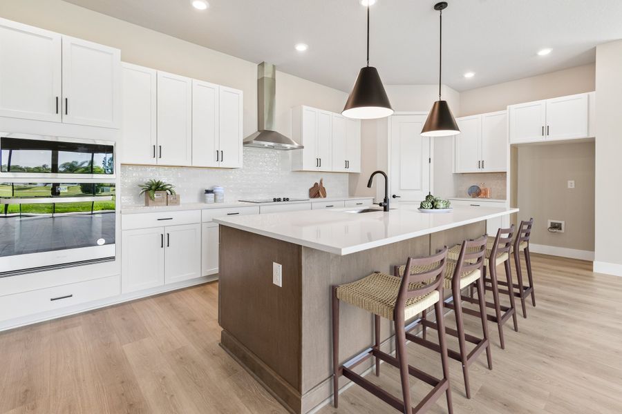 Furnished interior view inside a new home in Chapel Crossings – Classic Series, Wesley Chapel (Image 6).