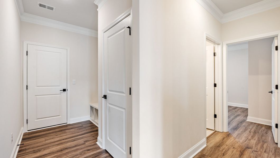 Spacious, unfurnished interior of a new home in Sycamore Cove, Woodruff (Image 22). Spacious, unfurnished interior of a new home in Sycamore Cove, Woodruff (Image 22).