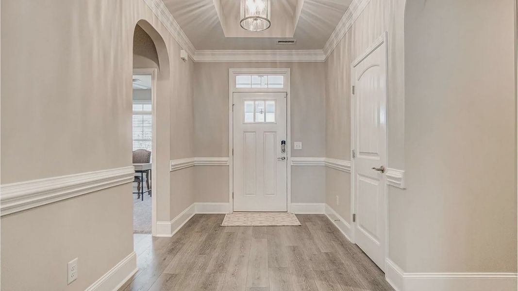 Spacious, unfurnished interior of a new home in The Cottages at 78 North, Sanford (Image 19). Spacious, unfurnished interior of a new home in The Cottages at 78 North, Sanford (Image 19).
