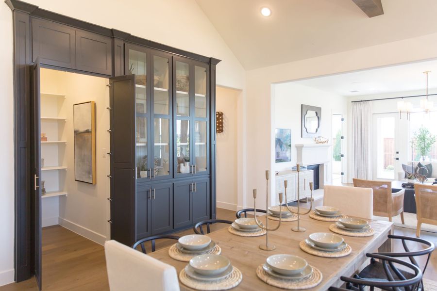 Representative furnished interior of a home built from the 5531 by Tradition Homes in Windsong Ranch, Prosper (Image 15).